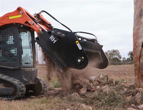 rock piker fro skid steer|ez pick rock picker.